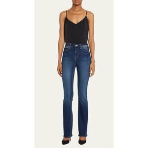 L'Agence Selma Baby Bootcut Jeans 30 10 Columbia High Rise Dark Wash Boot Cut